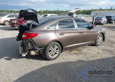 2015 Hyundai Sonata Se from USA, damaged, VIN 5NPE24AF3FH192598